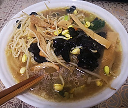 糊汤面的做法