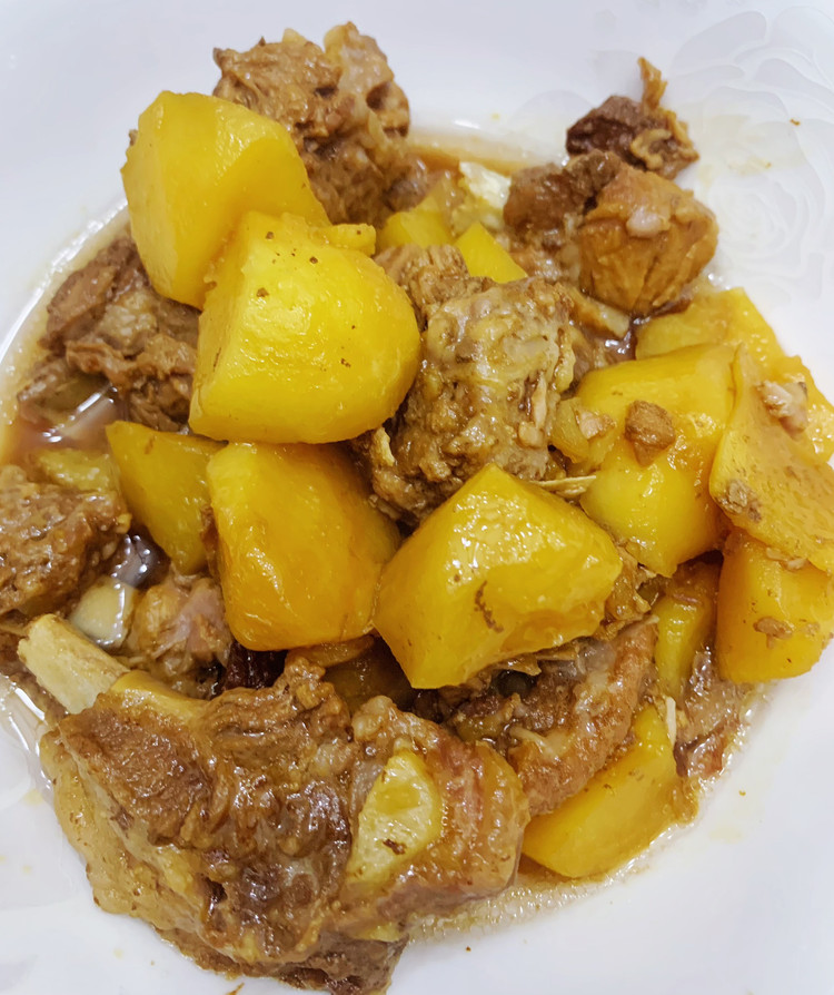 高压锅烧排骨土豆的做法