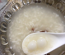 酒酿圆子的做法