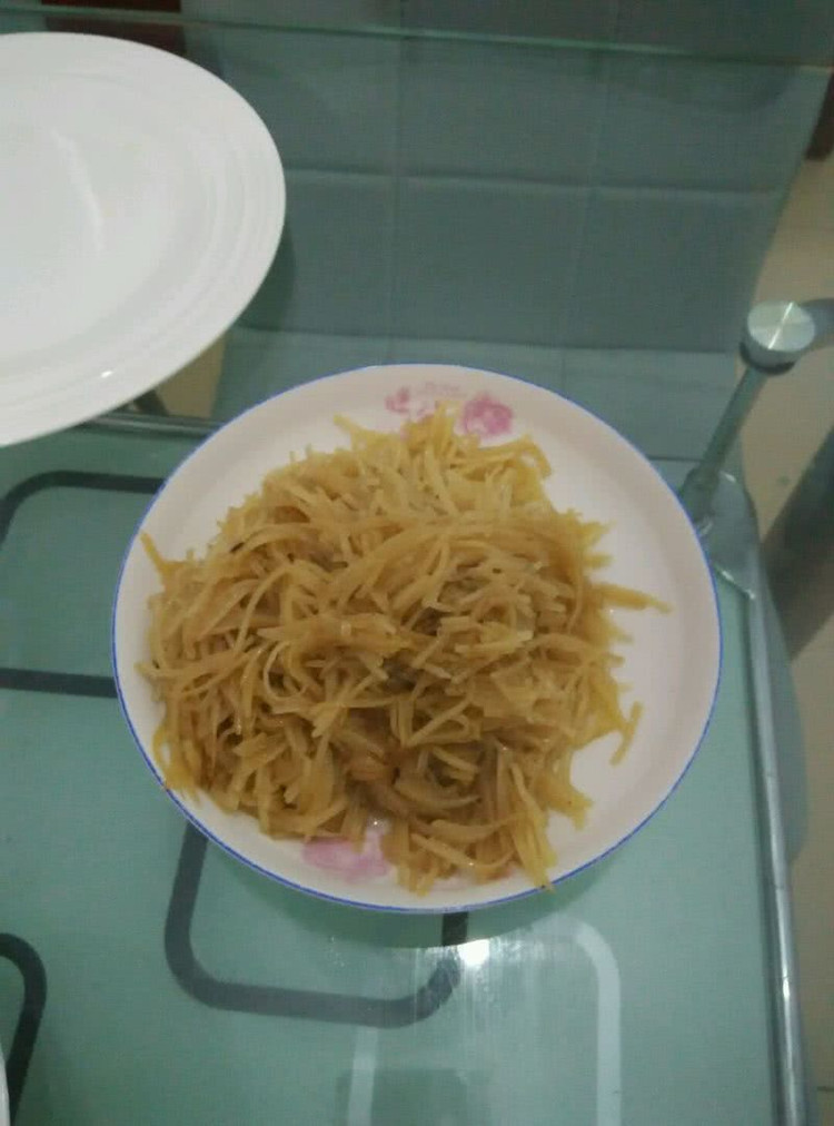 醋溜土豆丝的做法