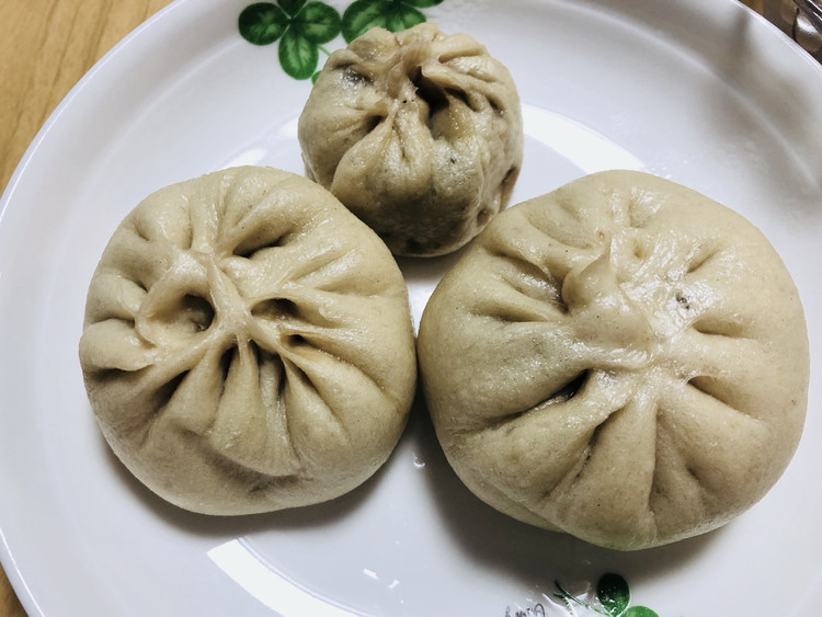 小白菜包子的做法