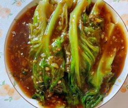 蚝油生菜，简单美味！的做法