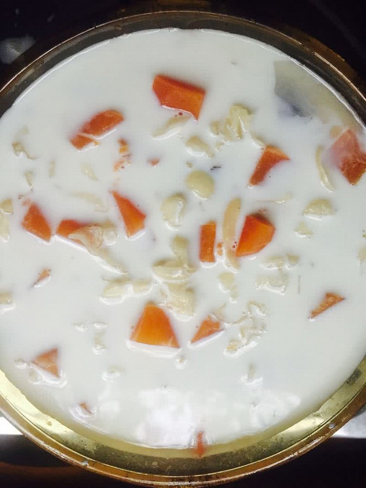 木瓜牛奶的做法