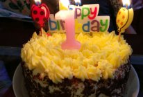 6寸生日蛋糕的做法