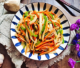 #我为奥运出食力#比肉还要好吃的『素炒杏鲍菇』的做法