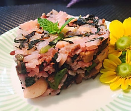 红苋菜炒饭的做法