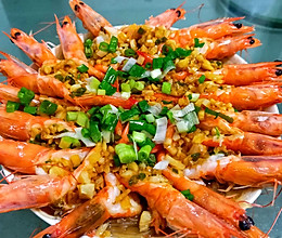 蒜蓉粉丝蒸虾的做法