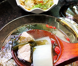 海带萝卜瘦肉汤｜享受一饭一汤的快乐#我心中的冬日限定#的做法