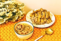 消暑莲藕绿豆汤（附蘸酱做法）的做法
