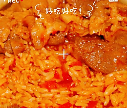 番茄肥牛烩饭的做法