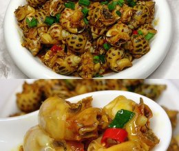 鲜香入味！！！爽滑Q弹巨过瘾～蒜香盐焗花螺的做法