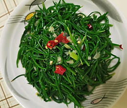 特色野菜凉拌沙葱的做法