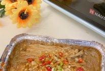 烤箱版锡纸金针菇蒜蓉粉丝的做法