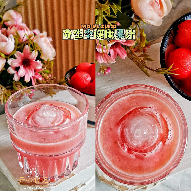 三秒鲜榨一杯清热解暑益肠胃的果汁的做法