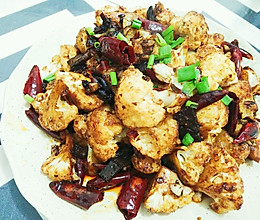 炝炒花菜的做法