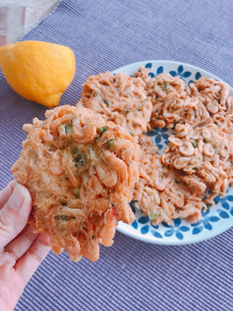 炸虾饼的做法