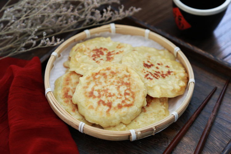 苹果鸡蛋饼的做法