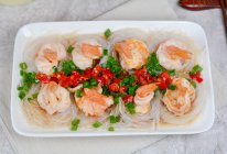 #感恩节烹饪挑战赛# 粉丝蒸虾球的做法