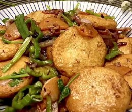 豆豉炒鱼饼的做法