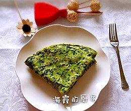 早餐菠菜饼的做法