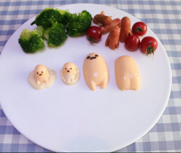 懒蛋蛋布丁 香蕉牛奶布丁 妈妈宝贝食谱的做法
