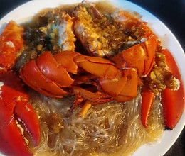 蒜蓉粉丝蒸波龙的做法