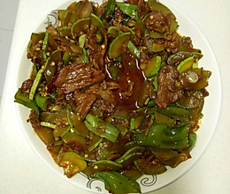西葫芦肉片的做法