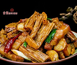 家常下饭菜【红烧腐竹】的做法