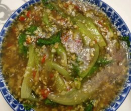 蒜香耗油生菜的做法