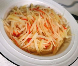 酸辣土豆丝的做法
