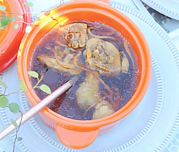 虫草栗子鸡腿炖汤的做法