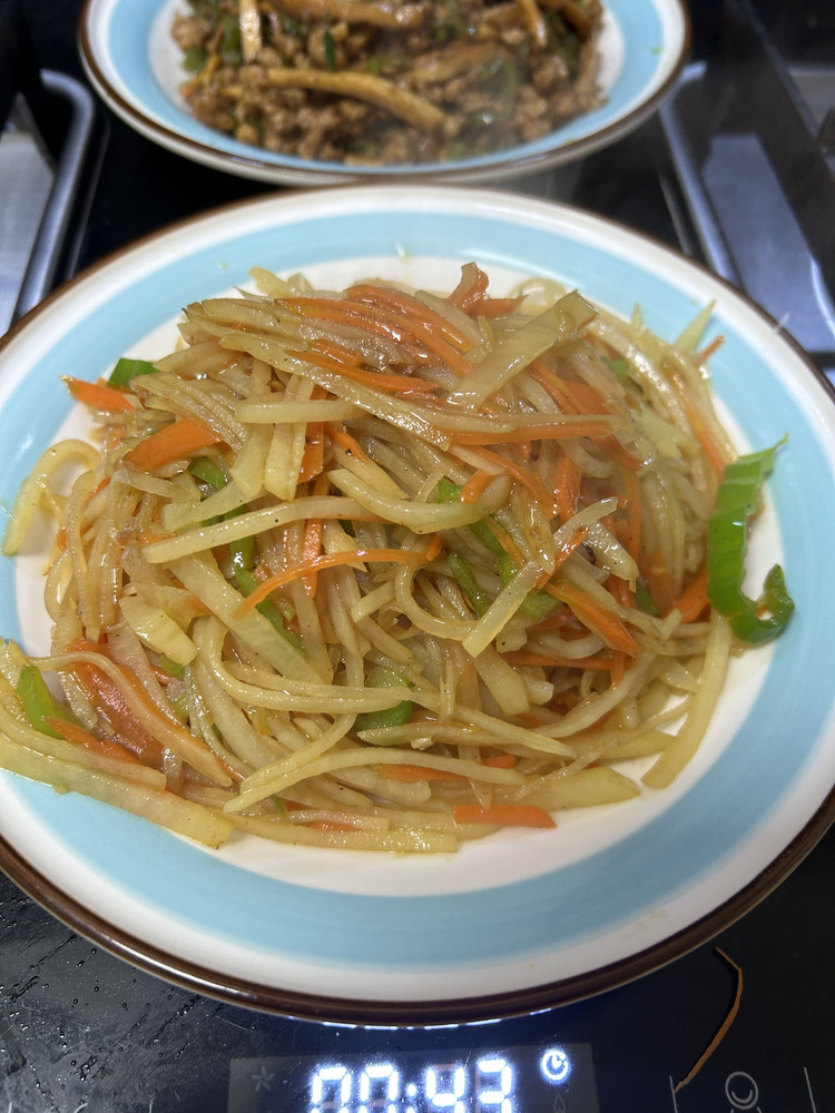 清炒土豆丝的做法
