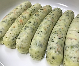 鸡肉肠  幼儿辅食的做法