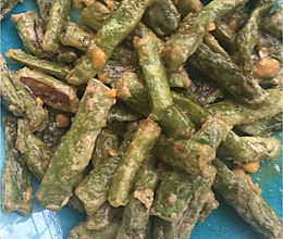 超详细的鸭黄豆角做法的做法