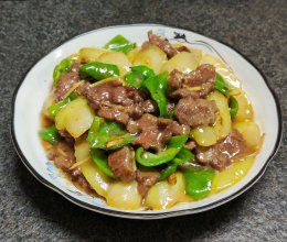 黄瓜炒牛肉的做法