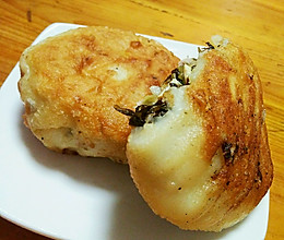俗称咸菜饼的做法