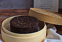 好吃不上火的桂花黑米糕的做法