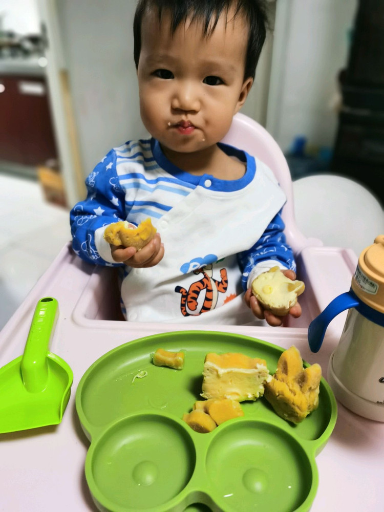 奶香红薯糕的做法