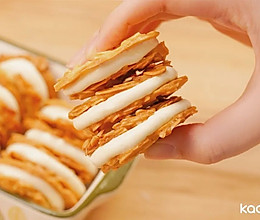 网红小零食｜拉丝杏仁瓦片酥的做法
