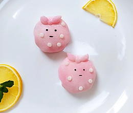 角落生物雪媚娘-白熊的包袱巾的做法