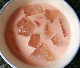 海石花冰粉的做法