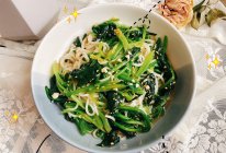 菠菜拌粉的做法