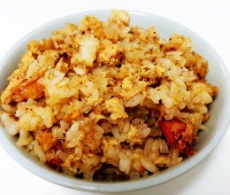 蟹粉炒蛋，蟹粉蛋炒饭的做法
