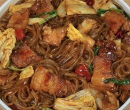 猪肉白菜炖粉条的做法
