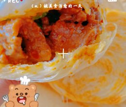 牛肉夹饼的做法