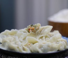 #妈妈手中的安心味#⭐️野生荠菜水饺⭐️的做法