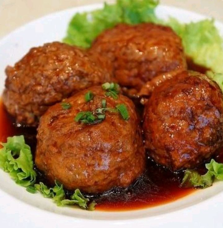年夜菜四喜丸子的做法
