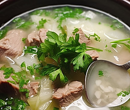 清炖羊肉之～萝卜羊肉汤的做法
