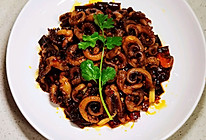 火爆鱿鱼须的做法