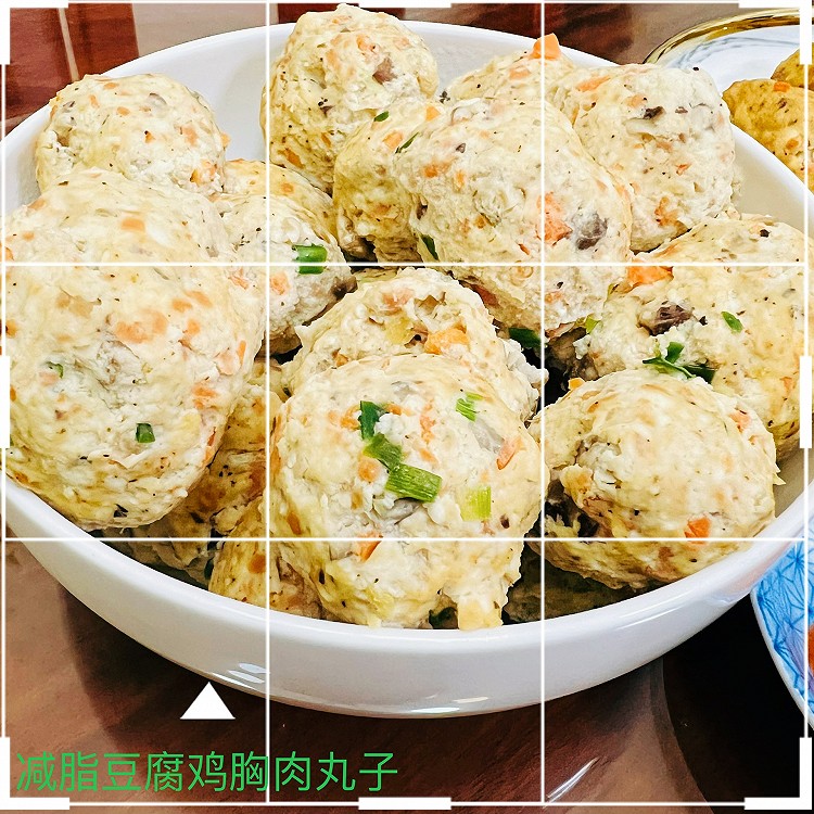 减脂豆腐鸡胸肉丸子的做法